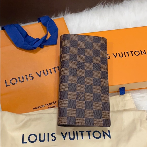Louis Vuitton Damier Ebene Brazza Wallet - Picture 2 of 8